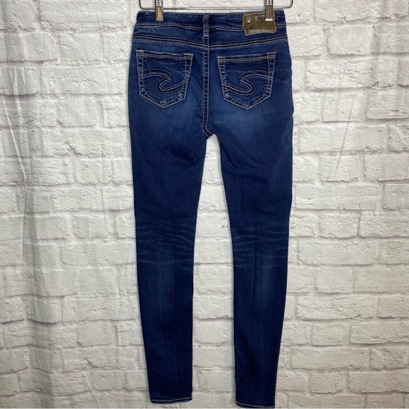 Silver “Suki” High super skinny jeans - Size: W26/L31 - Picture 5 of 10